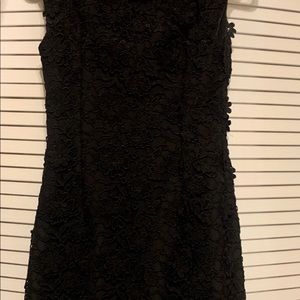 Texturized little black dress